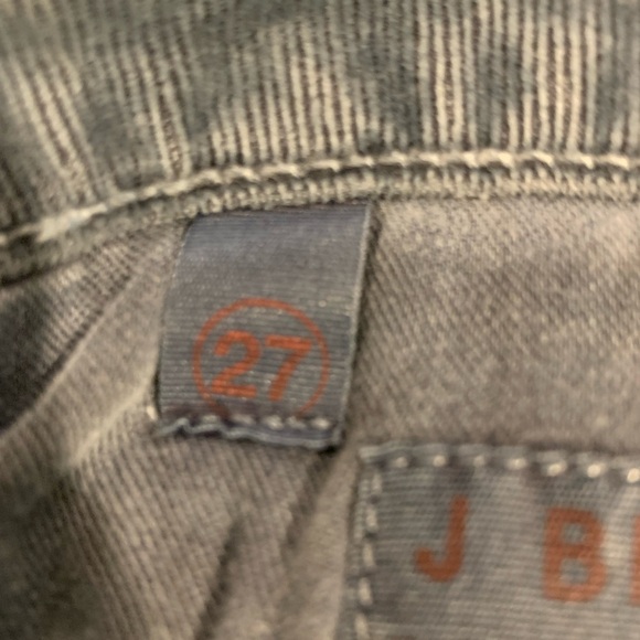 J Brand Blue/Grey corduroy skinny pants Size 27 - Picture 8 of 9